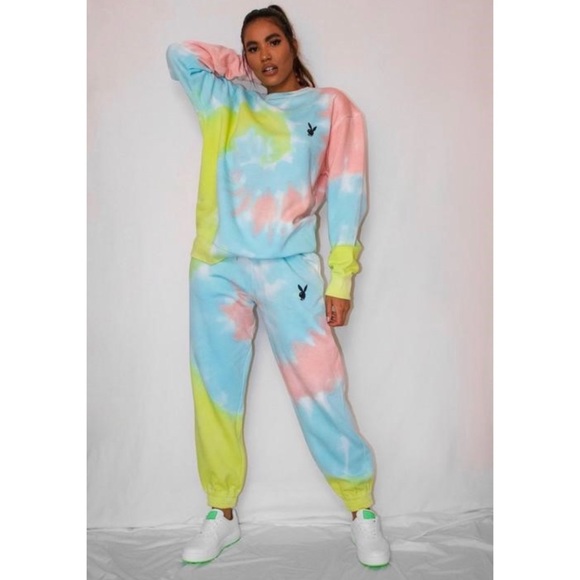 Playboy Tie Dye Sweatpants Best Sale 